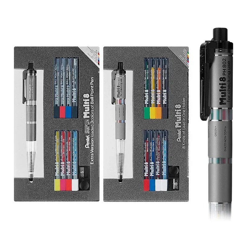 Lápis mecânico Pentel Multi+8, - Pentel Pen Energel avaliação e preço