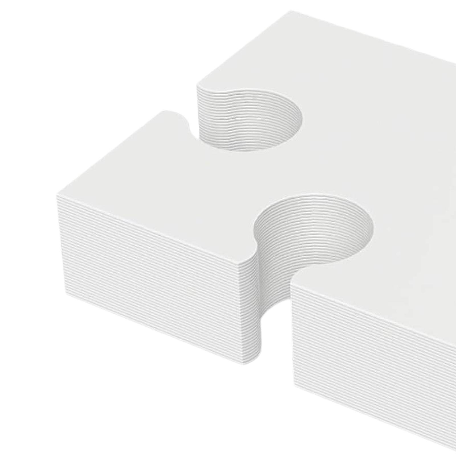 30 Peças de Quebra-Cabeça em B - Puzzle Blank White avaliação e preço